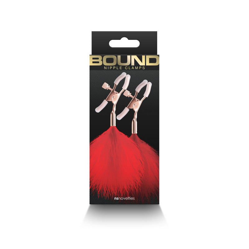 Bound - Nipple Clamps - F1 - Red