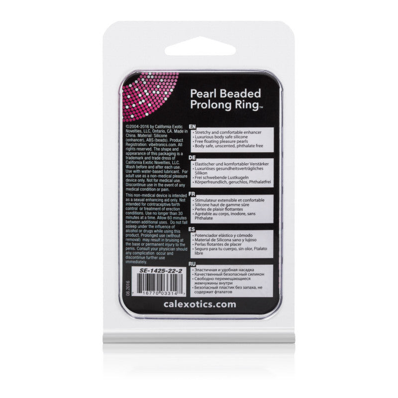 Pearl Beaded Prolong Rings® White