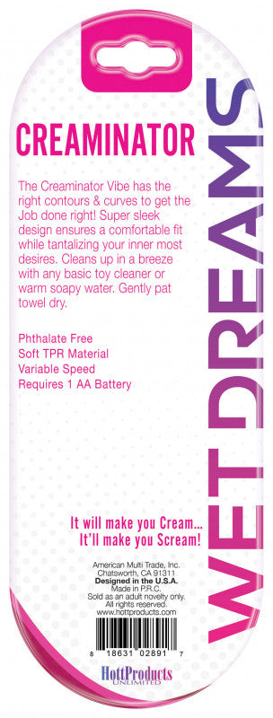 Wet Dreams Creaminator - Pink Passion