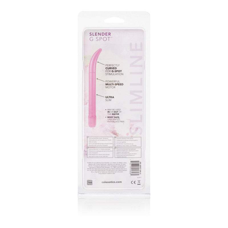 Slender G-Spot-Pink 7in Massager