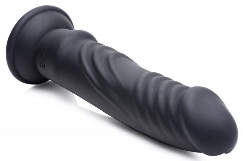 E-Stim and Vibrating  With Remote - Black