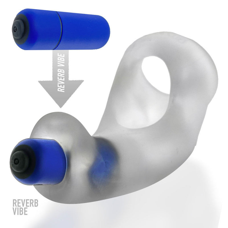 Buzz  Taint Vibe-Sling - Clear Ice