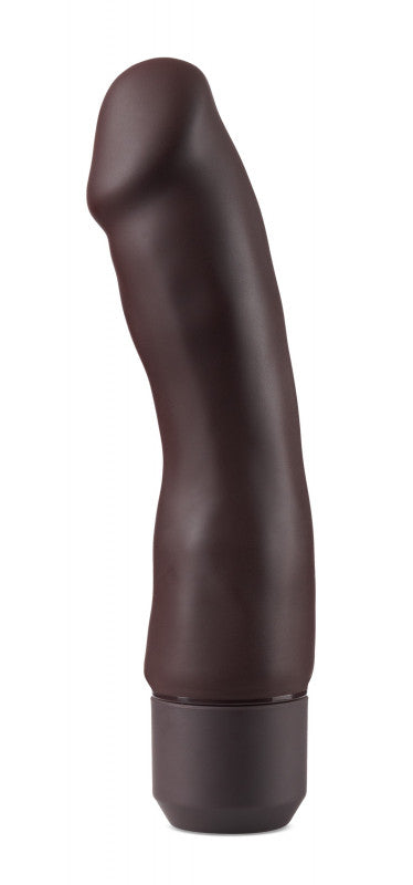Dr. Skin Silicone  Dr. Steve - 7 Inch Vibrating   - Brown
