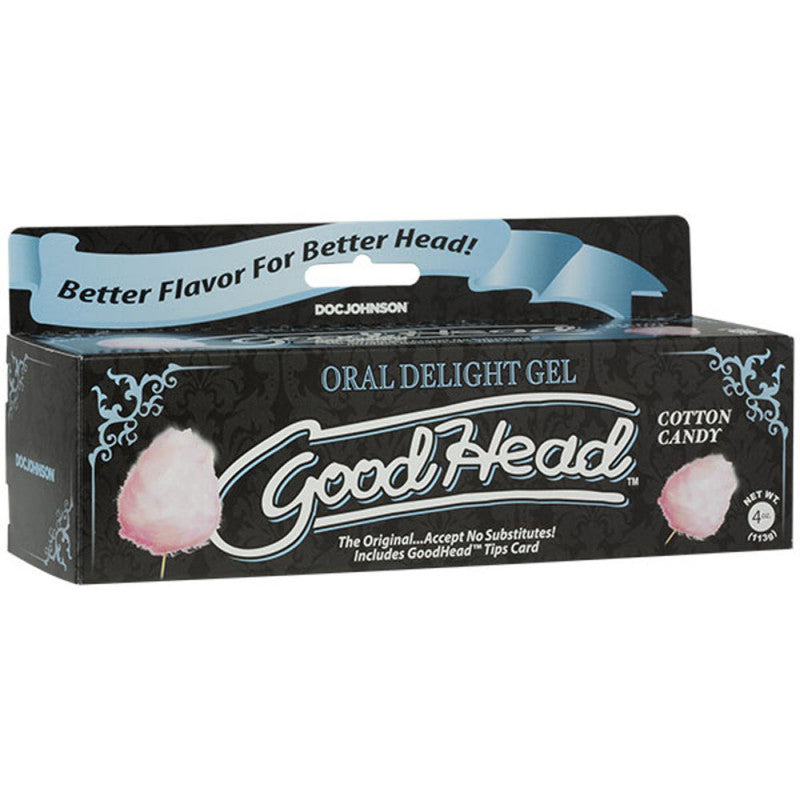 Goodhead -  Delight Gel - 4 Oz Tube - Cotton  Candy