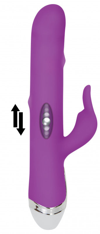 Dancing Pearl Rabbit Vibrator - Purple