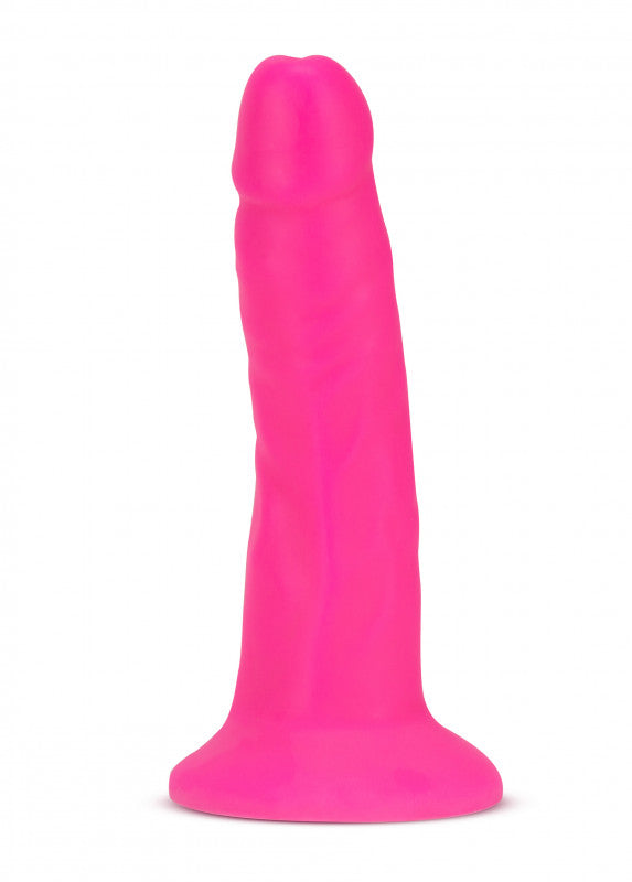 Neo Elite - 6 Inch Silicone Dual Density - Neon Pink