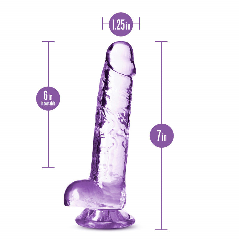 Naturally Yours - 7 Inch Crystalline  -  Amethhyst