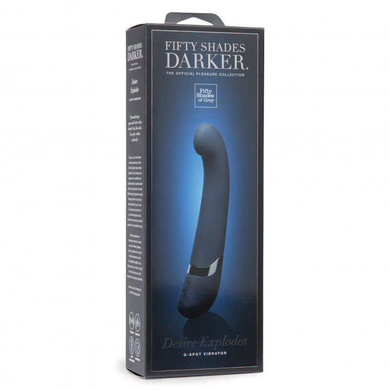 Fifty Shades Darker Desire Explodes USB  Rechargeable G-Spot Vibrator