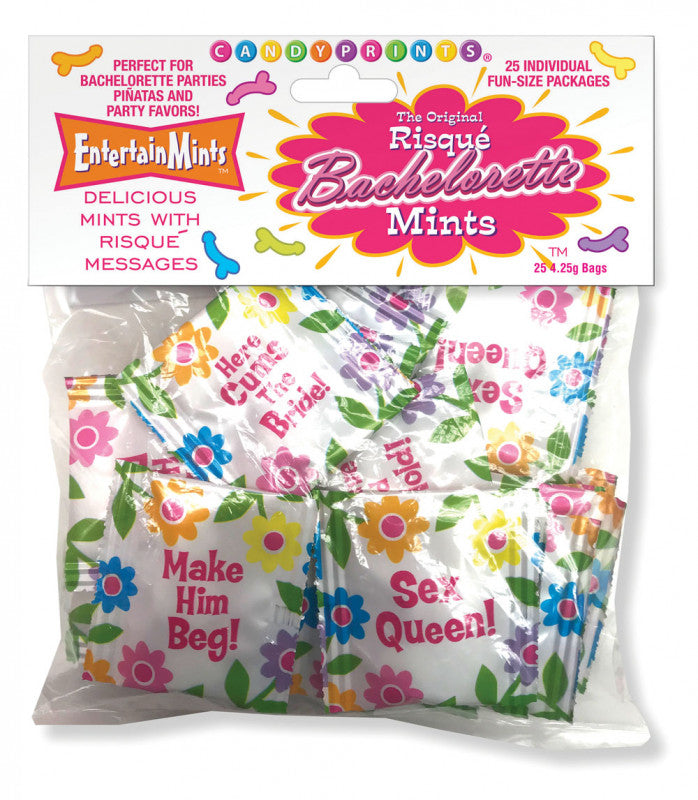 Risque Bacherlorette Mints - 25 Individual Fun Size Packages