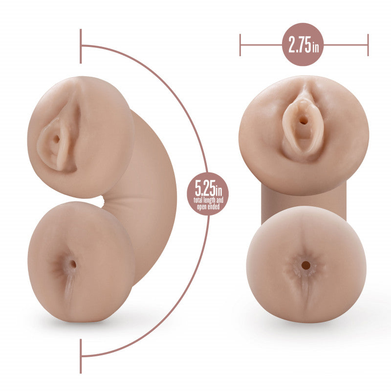 Enlust - Tasha - Soft and Wet Glow in the Dark  Stroker - Beige
