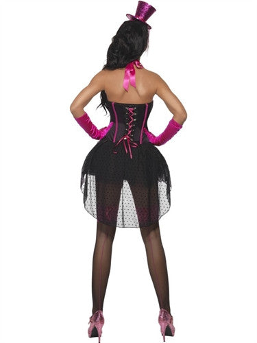 Fever Bow Burlesque Costume - Small