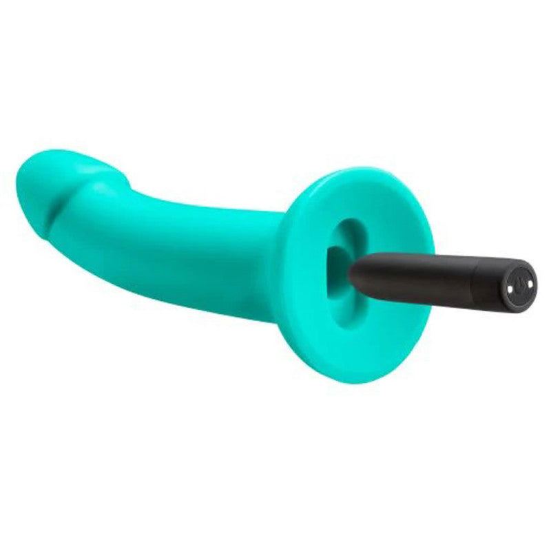 Ergo Super Flexi III  Soft and Flexible Liquid Silicone With Vibrator - Teal