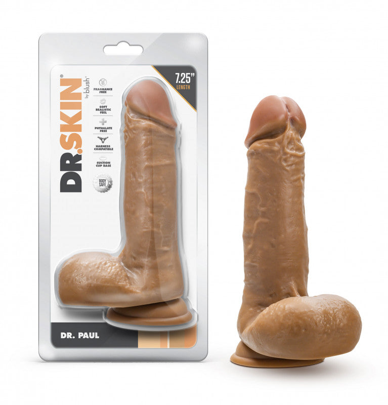 Dr. Skin - Dr. Paul - 7.25 Inch  With Balls - Tan
