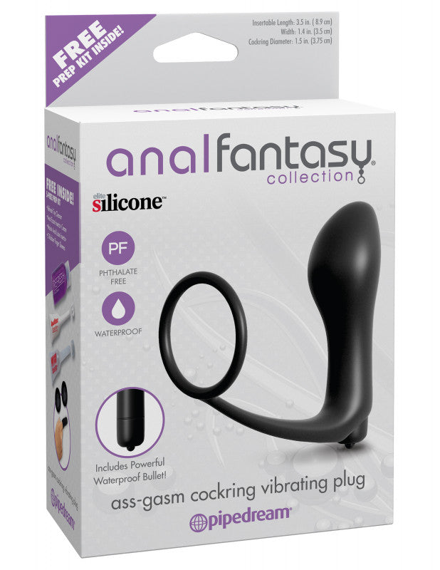 Anal Fantasy Collection Rear-Gasm  Ring Vibrating Plug