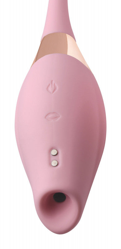 Shegasm 8x Tandem Plus Silicone Suction   Stimulator and Egg