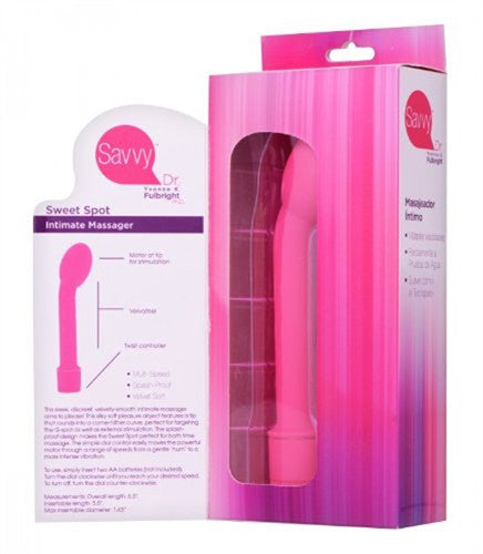 Savvy Sweet Spot Intimate Massager - Pink