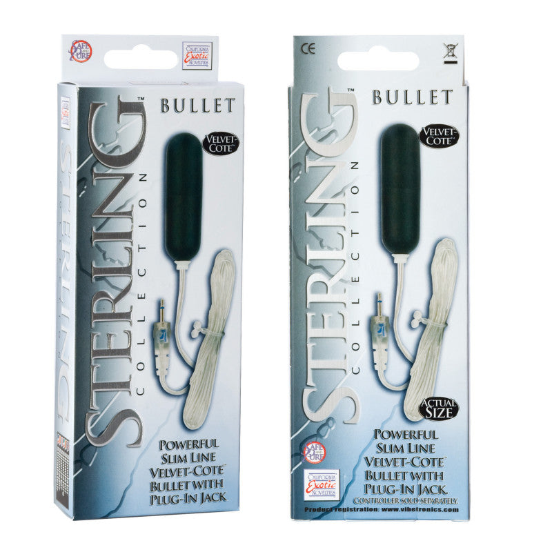 Sterling Collection Velvet Slimline Bullet