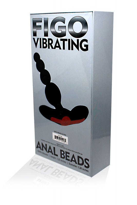 Vibrating Anal Beads - Black