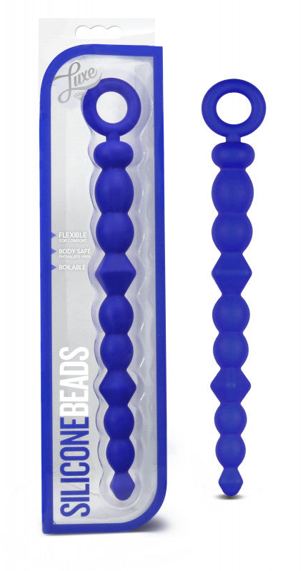 Luxe Silicone Beads - Indigo