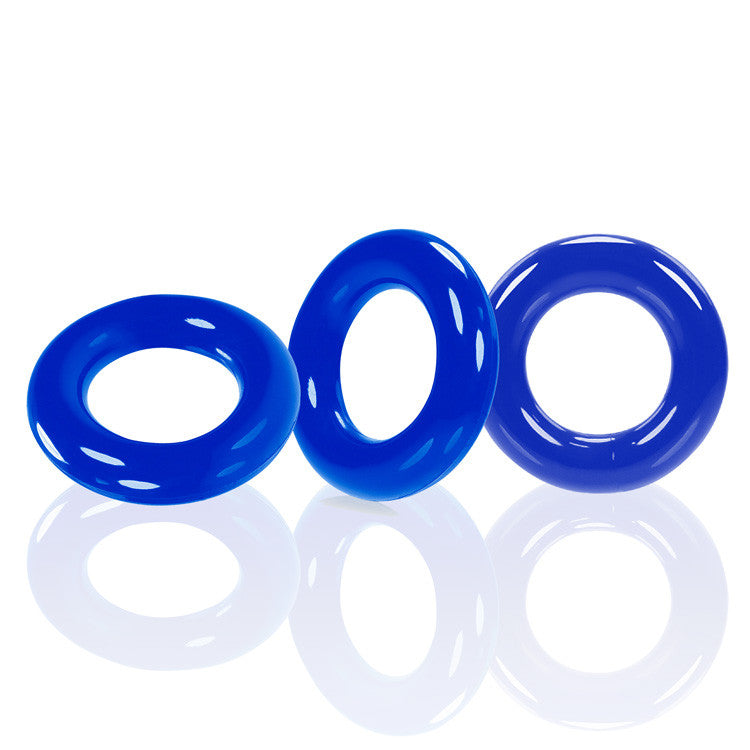 Willy Rings 3-Pack C Rings - Police Blue