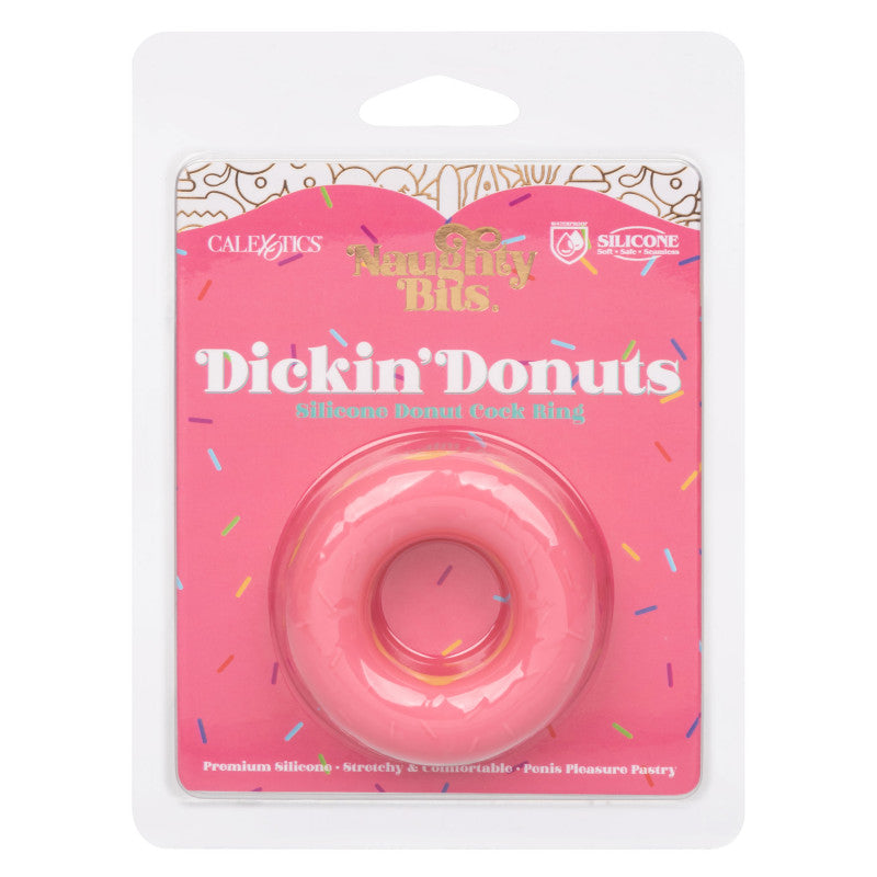 Naughty Bits Donuts Silicone Donut Ring - Pink