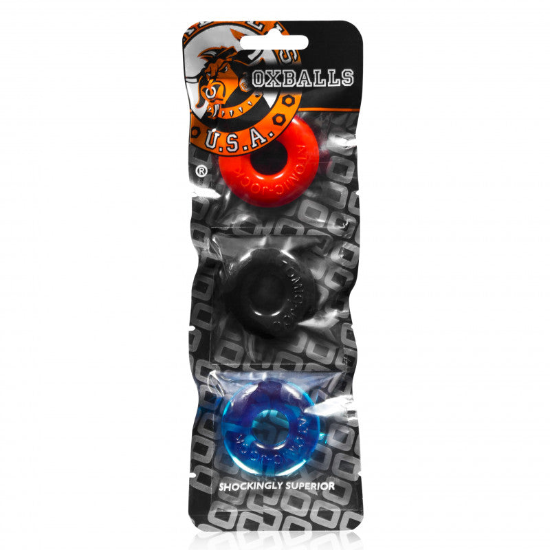 Ringer ring 3 Pack - Small - Multicolor