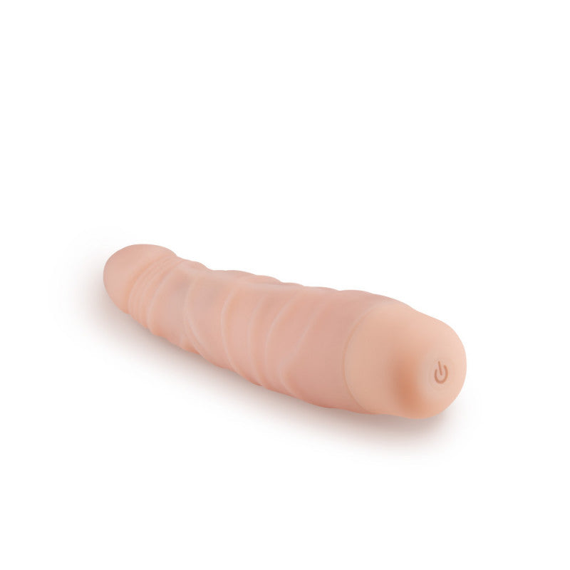 Silicone Willy's - Slim - 6.25 Inch Vibrating - Vanilla