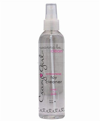 Crazy  Wanna Be Clean Anti-Bacterial Toy Cleaner - Sweet N Fresh - 8 Oz.