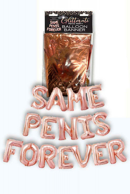 Glitterati Same  Balloon Banner - Pink