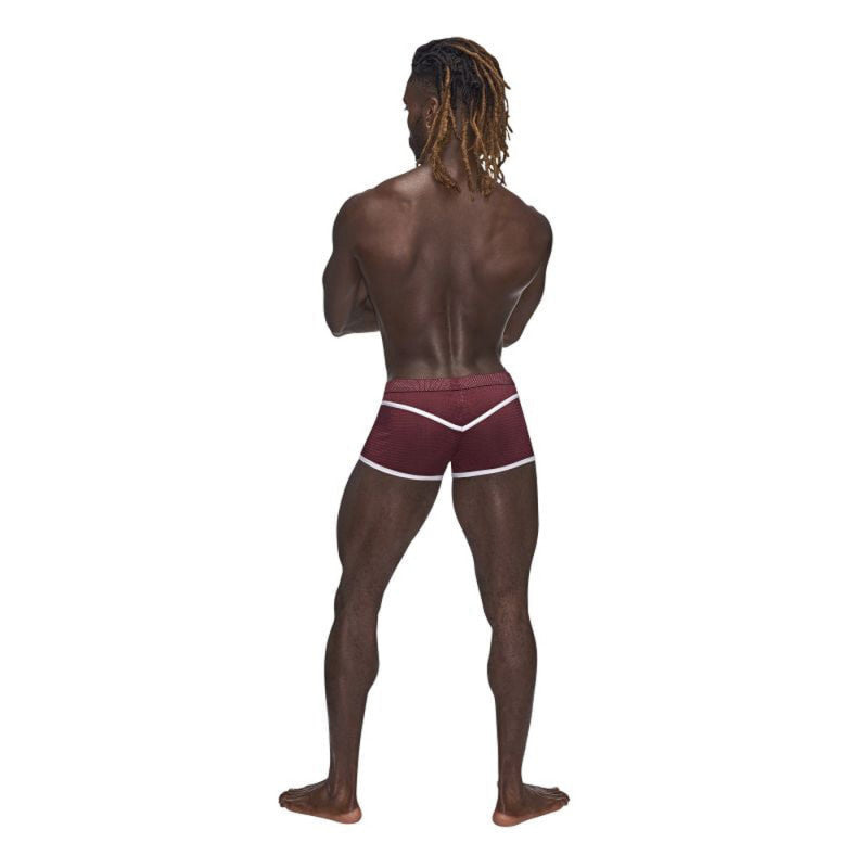 Sport Mesh Sport Short - Large - Burgundy