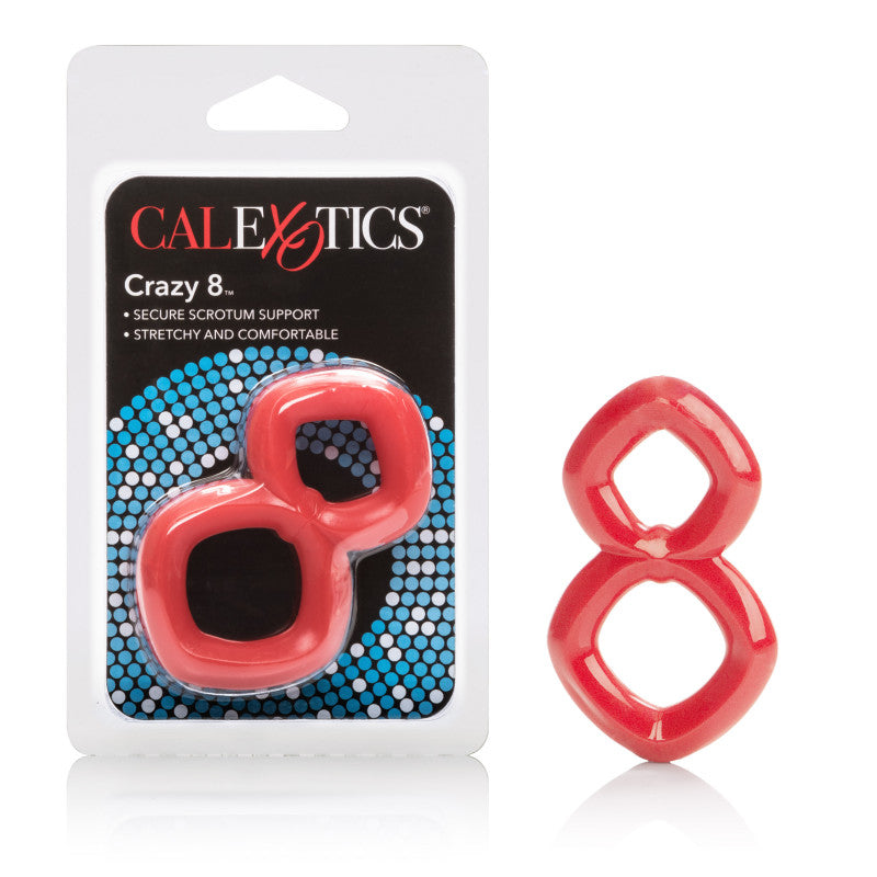 Crazy 8 Ring Red