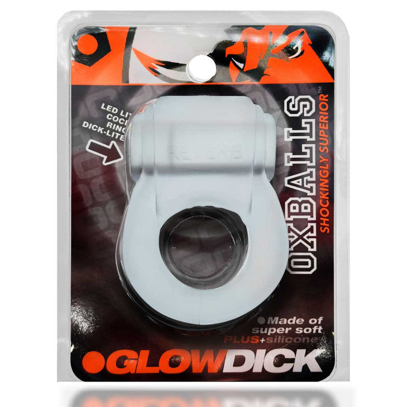 Glow  Ring With Led - Clear Ice