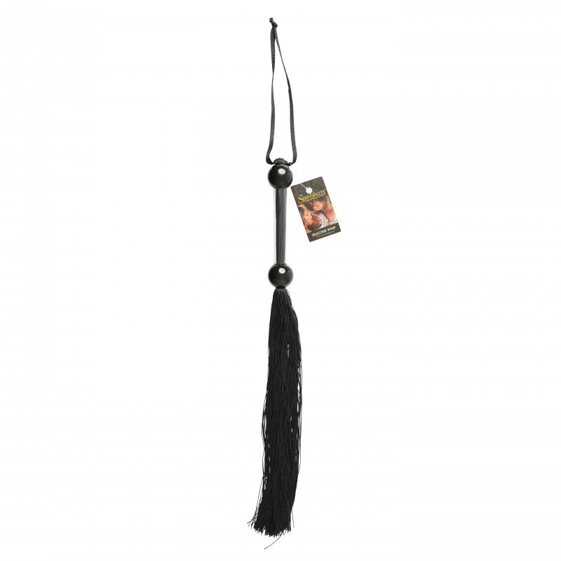Large Rubber Whip - Black