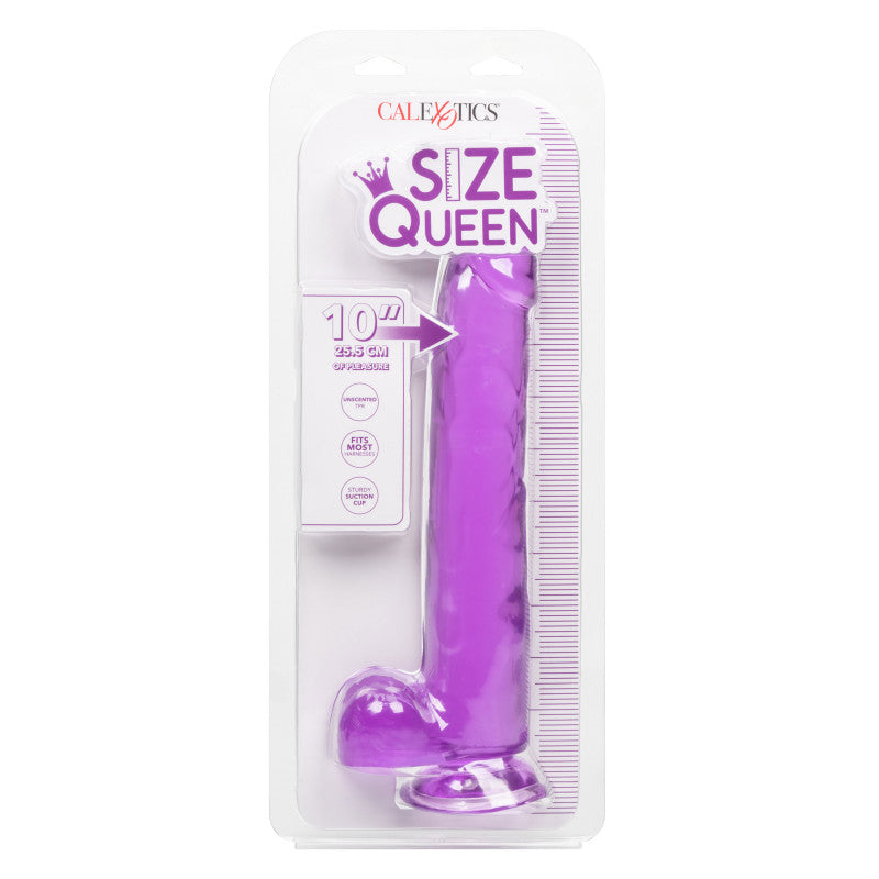 Size Queen 10 Inch- Purple