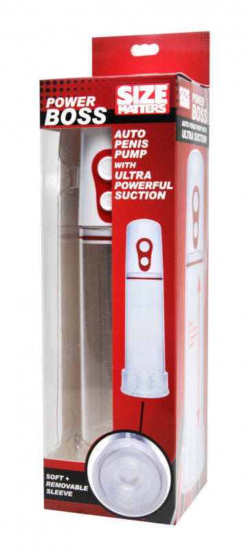 Power Boss Auto Suction Penis Pump Ultra Power Suction