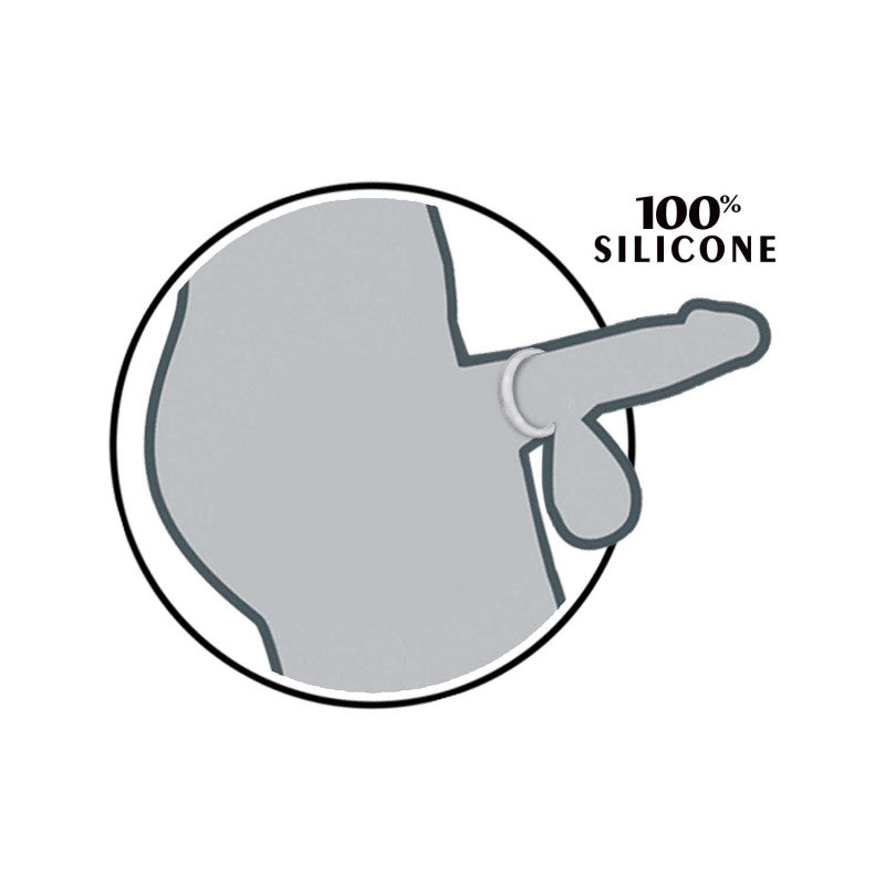 Silicone  Rings - Clear