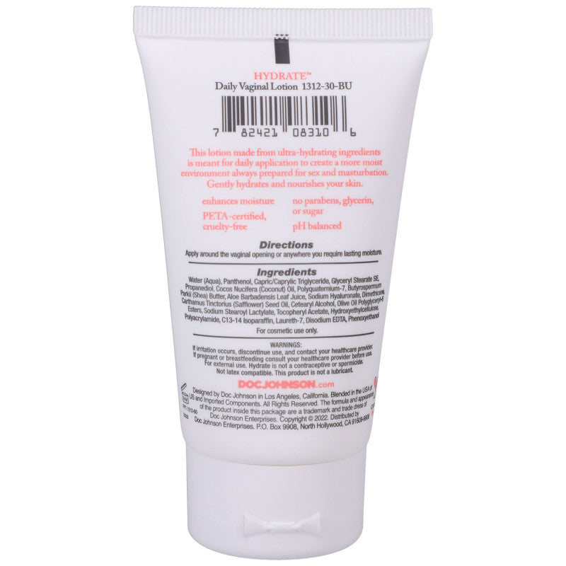 Intimate Enhancements - Hydrate - Daily Vl  Lotion - 2 Oz.