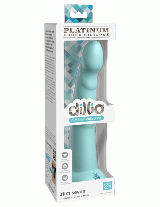 Dillio Platinum - Slim Seven 7 Inch  - Teal