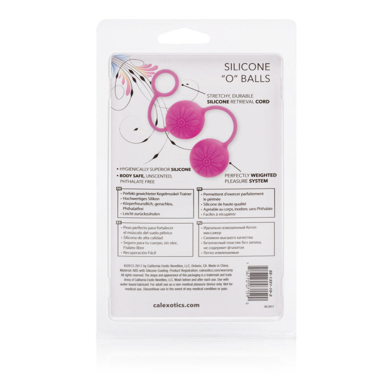 Posh Silicone O Balls - Pink