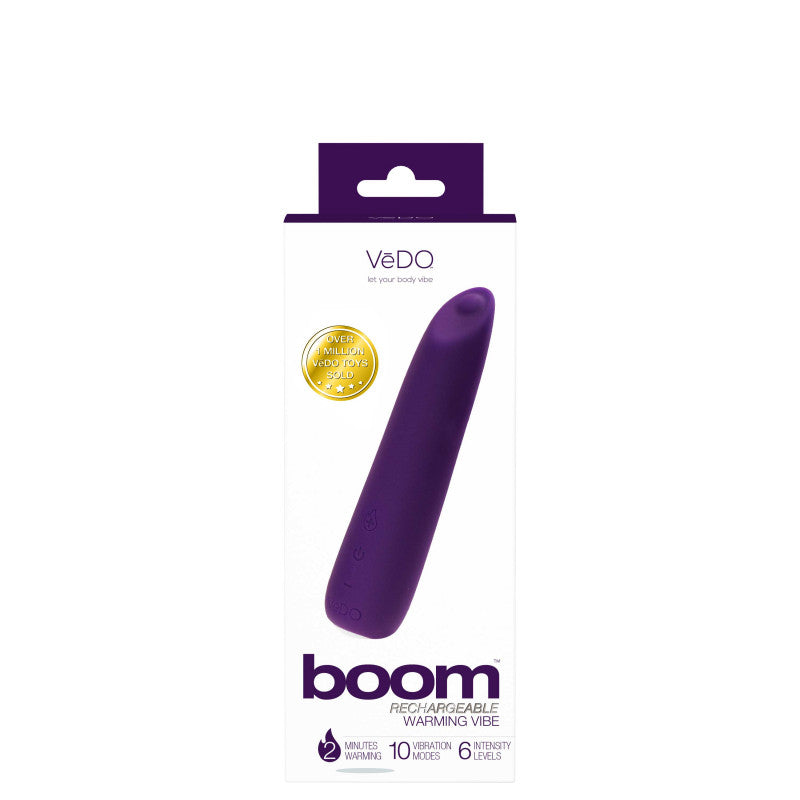 Boom Rechargeable Warming Vibe -  Purple