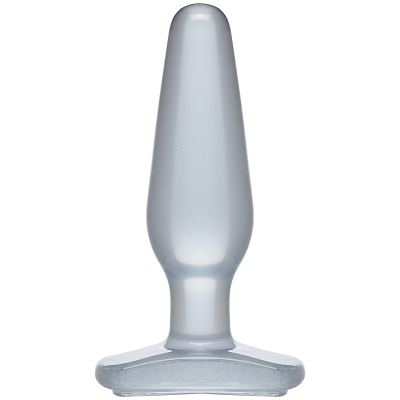 Crystal Jellies Medium Butt Plug - Clear