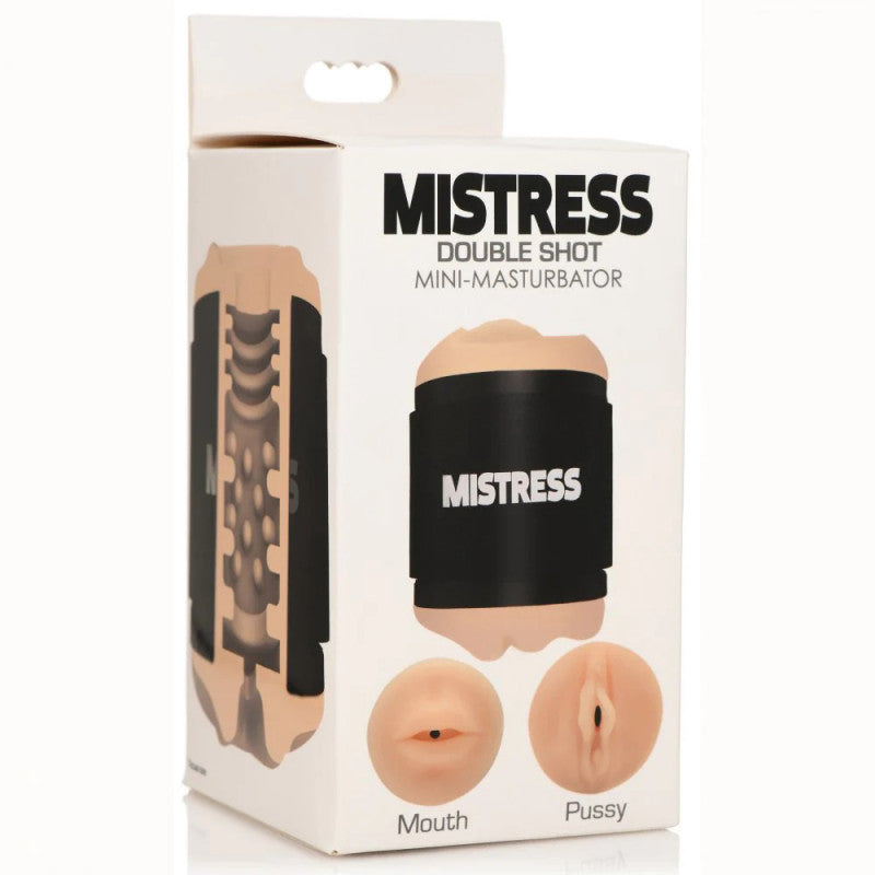 Mistress Double Shot Mouth and  Stroker - Light