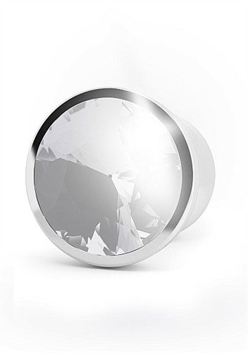 Rich R6 Silver Metal Plug - 4.5 Inch - Clear Sapphire