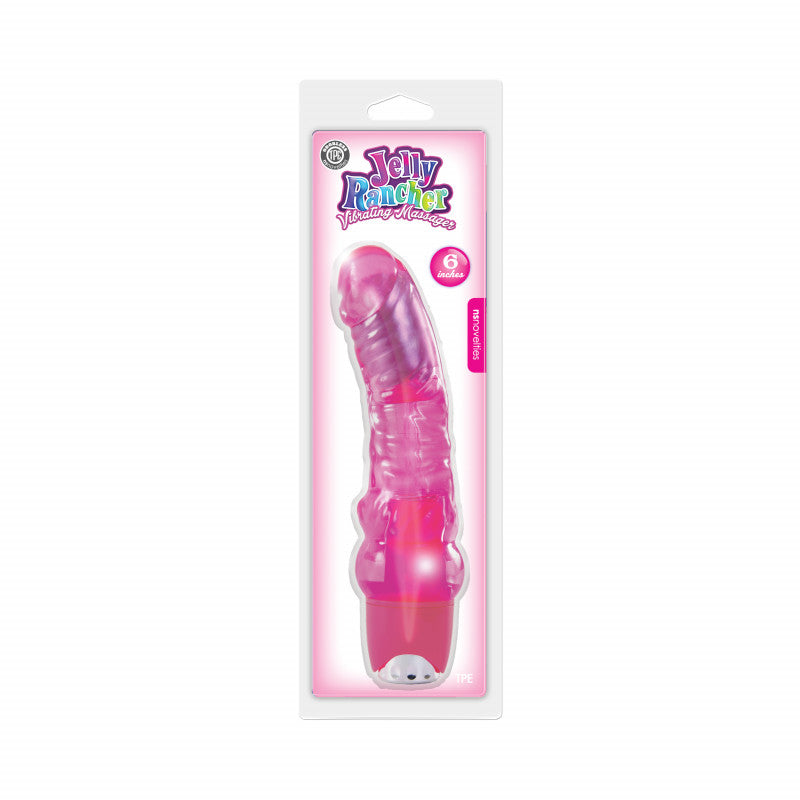 Jelly Rancher 6&quot; Vibrating Massager - Pink