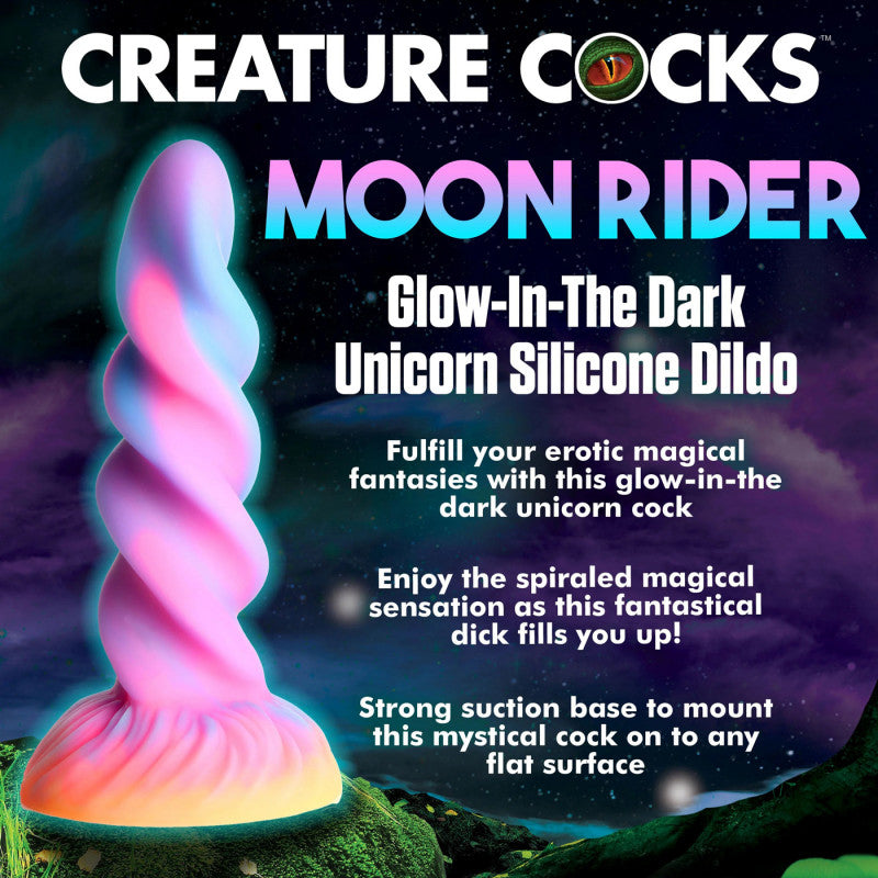 Moon Rider Glow-in-the-Dark Unicorn