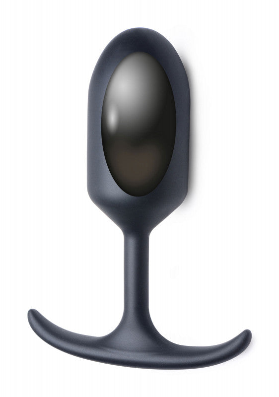 Premium Silicone Weighted Anal Plug - Small