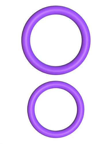 Fantasy C-Ringz Max Width Silicone Rings - Purple