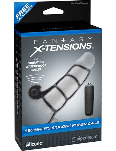 Fantasy X-Tensions Beginners Silicone Power Cage - Black