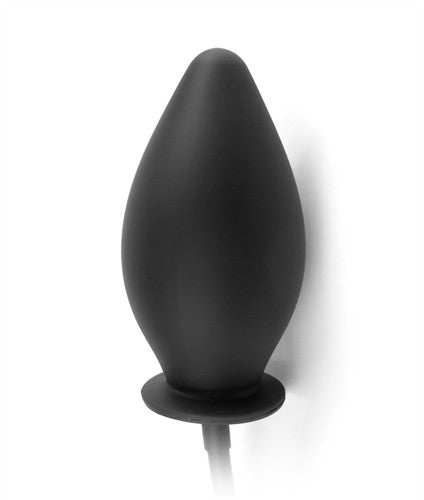 Anal Fantasy Collection Inflatable Silicone Plug - Black