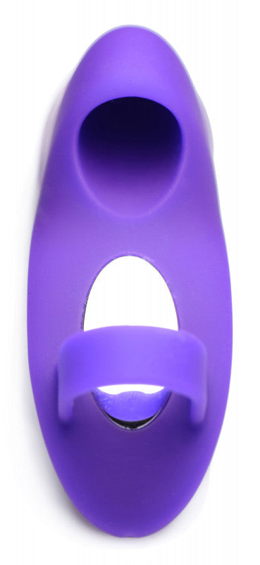 7x Finger  Pro Silicone Vibrator - Purple